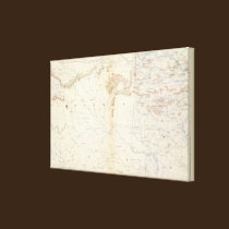 Gen map XXIV canvas prints