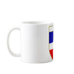 Genao Dominican Flag Shield Coffee Mug