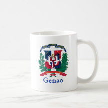 Genao Dominican Shield Mug