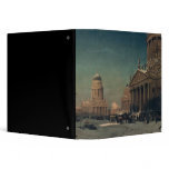 Gendarmenmarkt in Winter, 1857 Binders