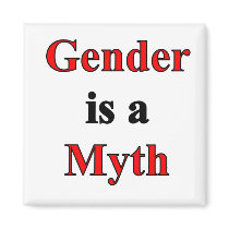 Gender is a Myth Magnet by MidnightAkita Gender is a Myth Magnet