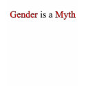 Gender is a Myth Tee t-shirts