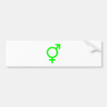 Gender Neutral Green The MUSEUM Zazzle Gifts Bumper Stickers