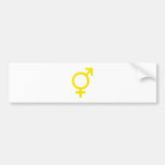 Gender Neutral Yellow The MUSEUM Zazzle Gifts Bumper Sticker