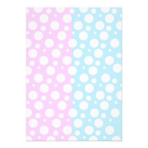Gender Reveal Party Baby Shower Invitations
