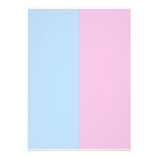 Gender Reveal Party Baby Shower Invitations