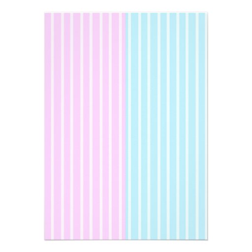 Gender Reveal Party Baby Shower Invitations