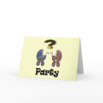 Gender Reveal Party Cards
