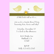 Gender Reveal Party Invitation invitations