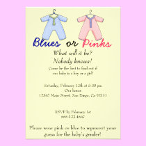 Gender Reveal Party Invitation invitations