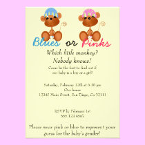 Gender Reveal Party Invitation invitations