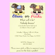 Gender Reveal Party Invitation invitations
