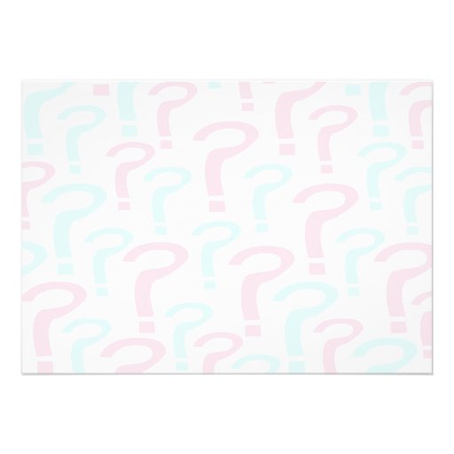 Gender Reveal Party Invitations