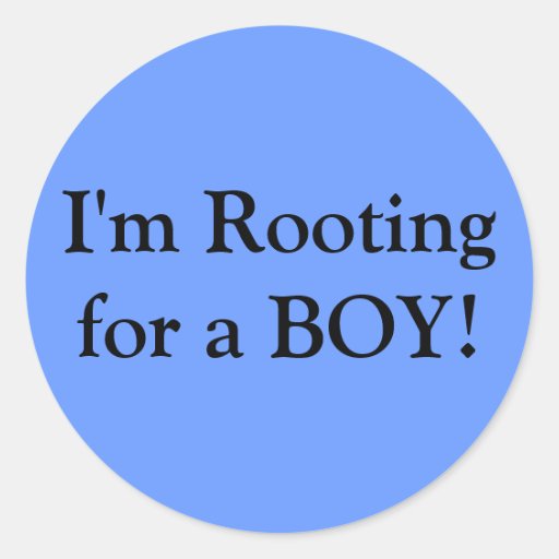 Gender Reveal Party Sticker