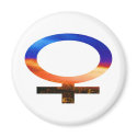 Gender signs - female magnets
