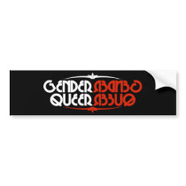 Genderqueer Bumper Sticker