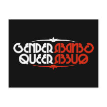 Genderqueer Postcard