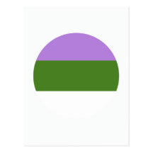 GENDERQUEER PRIDE POST CARDS