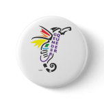 Genderqueer Symbol Button