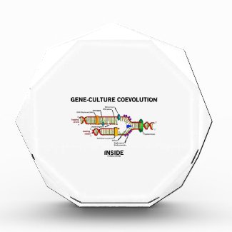 Gene-Culture Coevolution Inside (DNA Replication) Acrylic Award