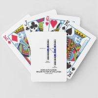 Gene Duplication: Major Factor In Evolution Bicycle Playing Cards