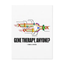 Gene Therapy, Anyone? (DNA Replication) Post Card