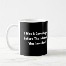 Genealogist before the internet was invent mug