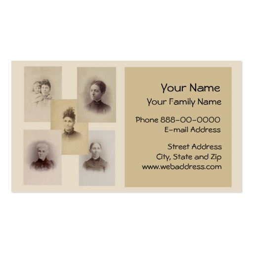 Genealogist Business Card