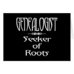 GENEALOGIST CARDS
