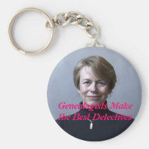 Genealogist Key Chain