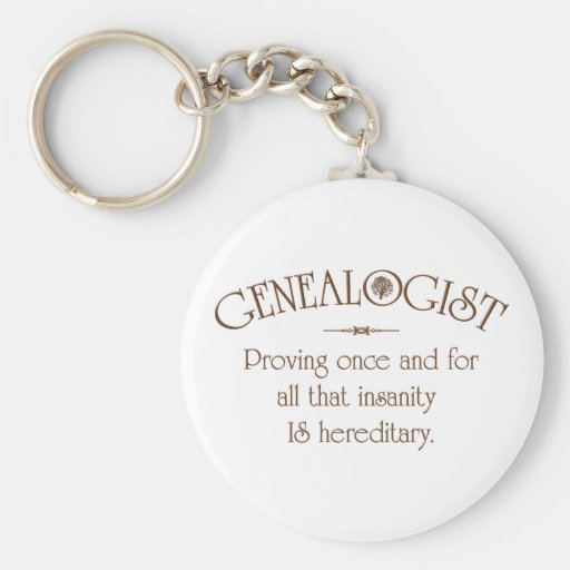 GENEALOGIST.. KEY CHAINS