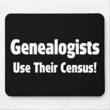 Genealogists Use Their Census Mousepads