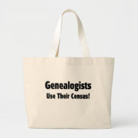 Genealogists Use Their Census Tote Bag