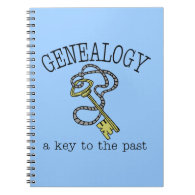 Genealogy A Key To The Past Spiral Notebook