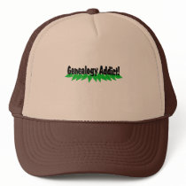Genealogy Addict Hats by Mrscookie Genealogy Addict Hats