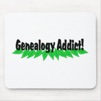 Genealogy Addict Mousepad Mousemat by Mrscookie Genealogy Addict Mousepad Mousemat