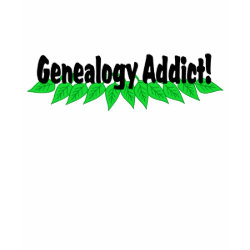 Genealogy Addict shirt
