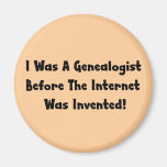 Genealogy Before The Internet Refrigerator Magnets