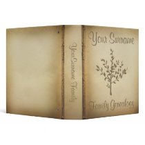 Genealogy binders