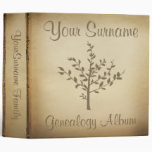 Genealogy binders