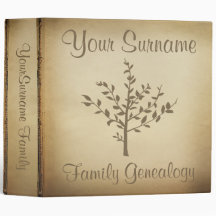 Genealogy binders