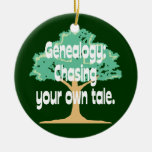 Genealogy: Chasing Your Own Tale Ornament