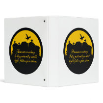 Genealogy Haiku Vinyl Binder
