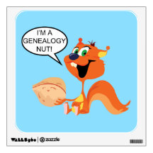 Genealogy - I'm A Genealogy Nut Wall Skin