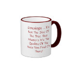Genealogy ... It's Not The Size Of The Tree Mug