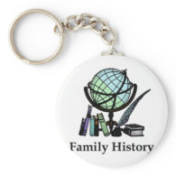 Genealogy Key Chain