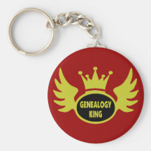 Genealogy King Key Chains