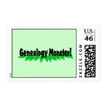 Genealogy Monster Postage Stamps by Mrscookie Genealogy Monster Postage Stamps