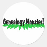 Genealogy Monster Stickers
