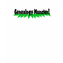 Genealogy Monster T-Shirt by Mrscookie Genealogy Monster T-Shirt
